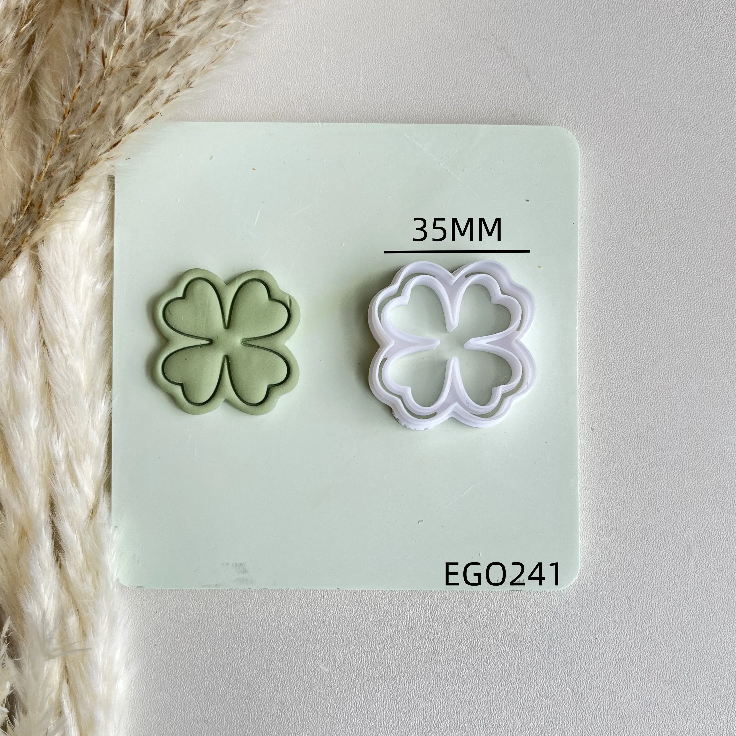 Description Picture 3 of itemTropical GreeneryVegetation/Plants/Greenery/Polymer/Clay Clay Cutter Blade Shape, Clay Embossing, Mold, Earrings, Jewelry Making