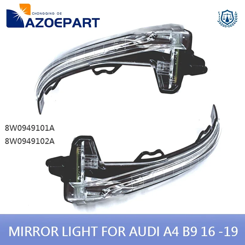 

Зеркальный поворотник заднего вида для Audi A4 B9 2016 2017 2018