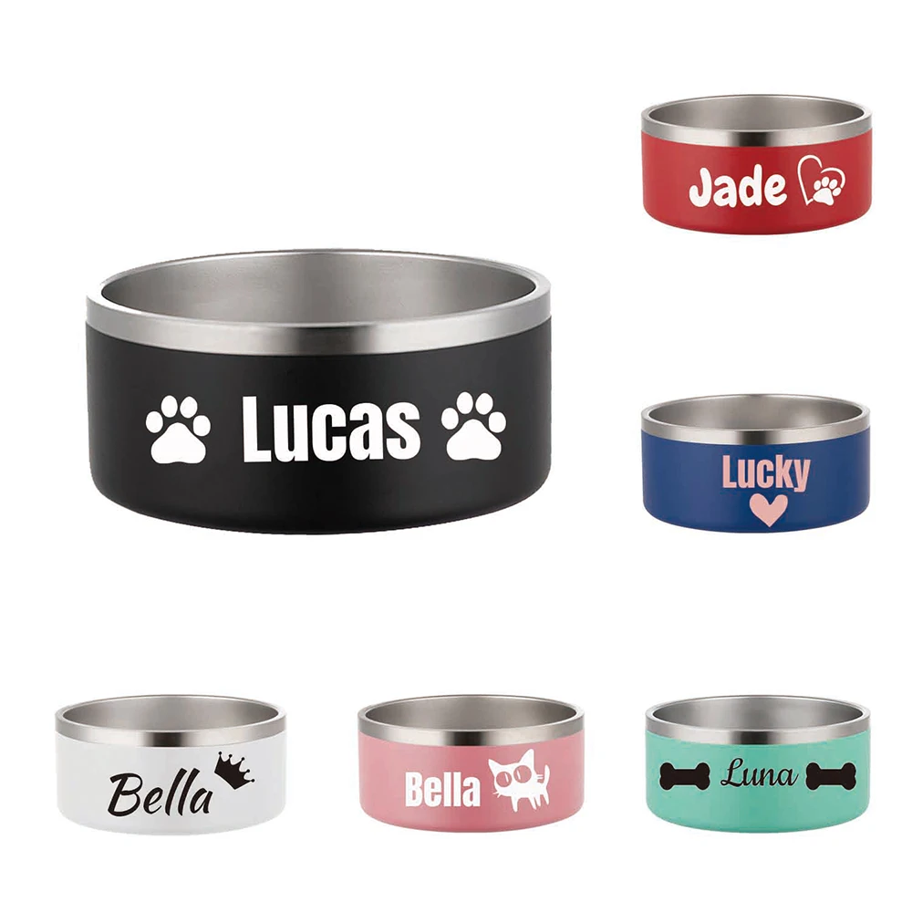 Personalized Small Dog Food Bowls - Dog Breeds