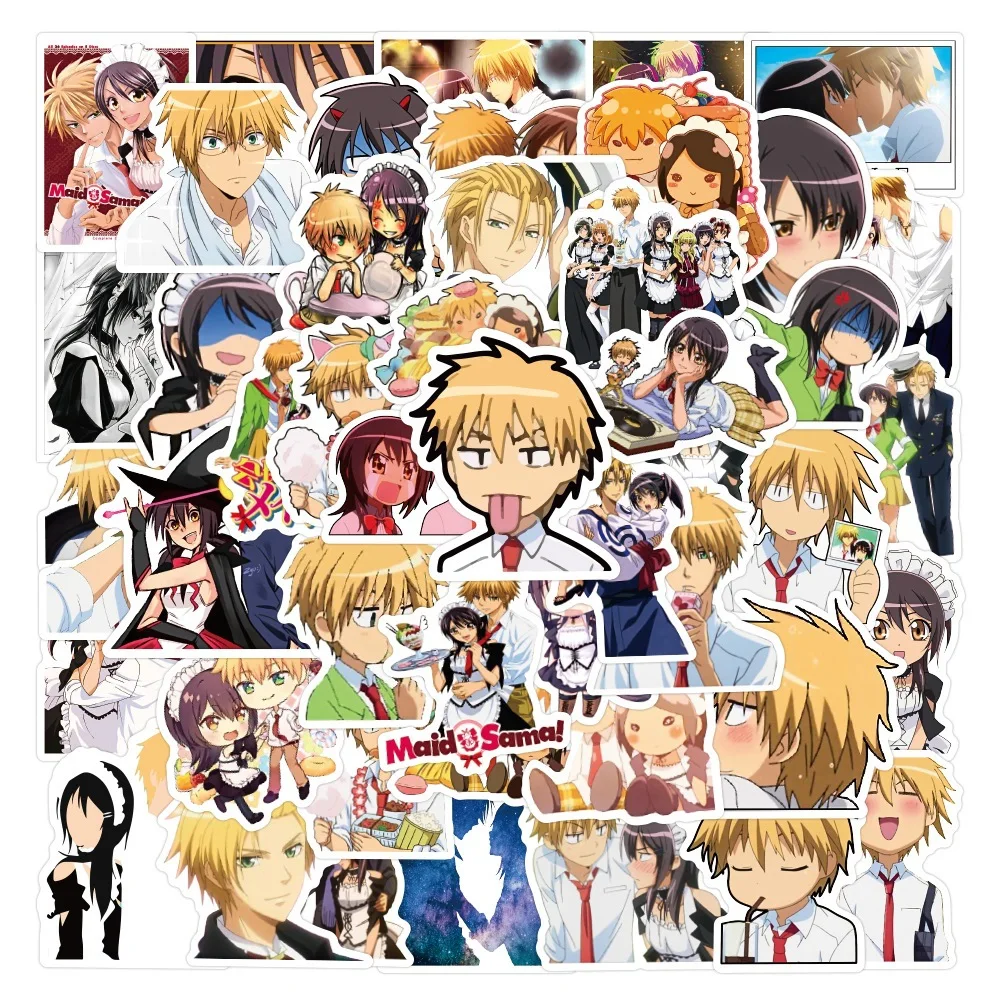 

10/30/50 шт. Kaichou Wa Maid Sama! Наклейки для холодильника, мотоцикла, ПВХ граффити