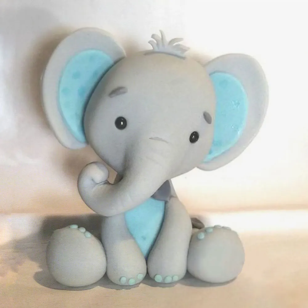 Cake Topper Cake Toppers Cake Decorations Cupcake Supplies Birthday Party Supplies Party Decorations Cartoon Woodland Animal Cake Topper Cute Soft Pottery Forest Jungle Safari Dinosaur Cupcake Decor 1st Birthday Party Favor