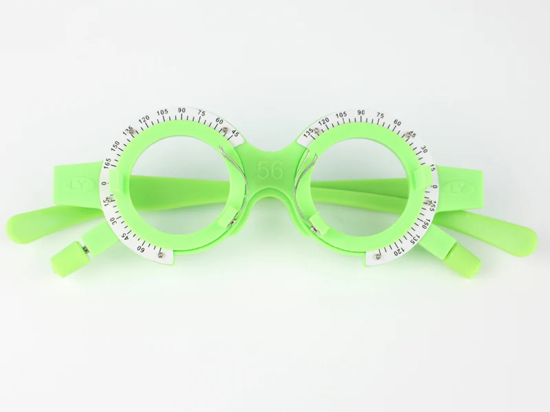 1pc Optical Trial Frame Optometry Test Frame Plastic Type Fixed PD 52-70mm