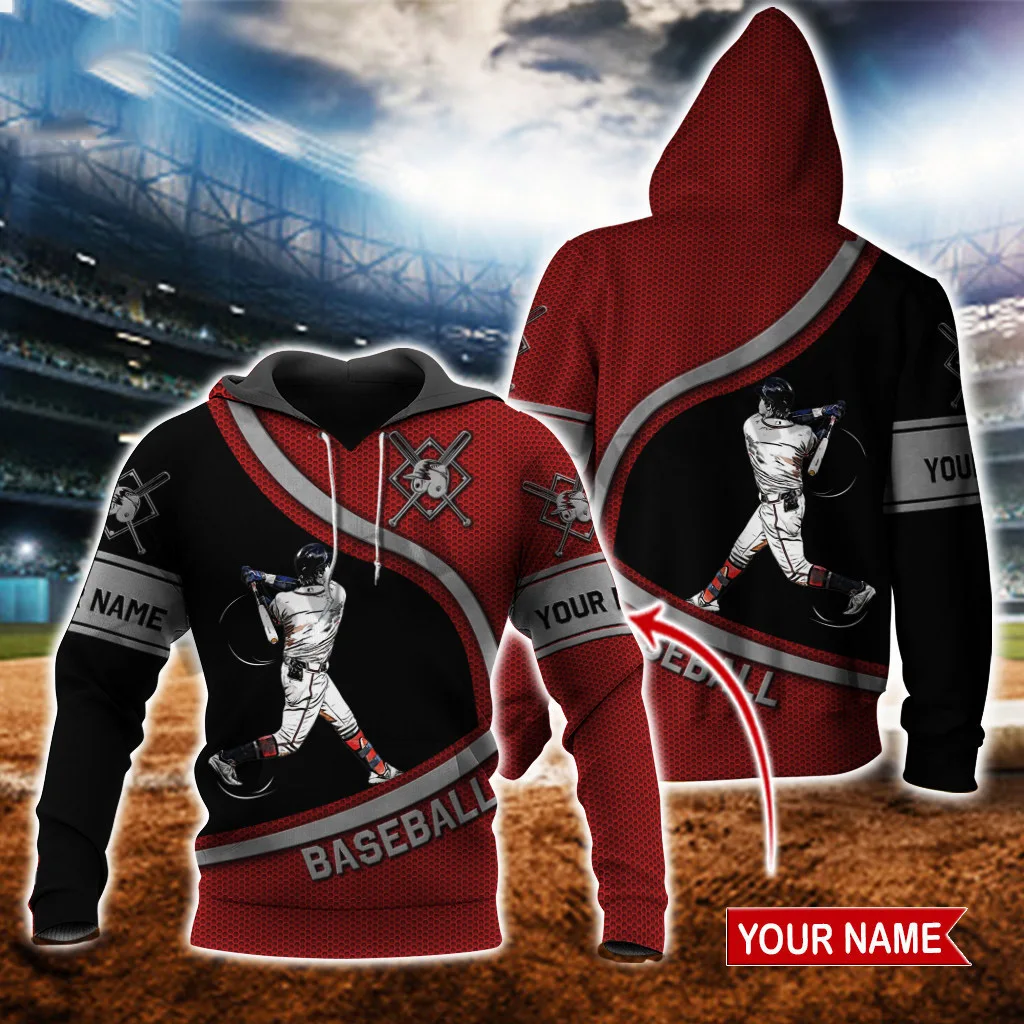 

PLstar Cosmos Newest 3DPrint Baseball Custom Name Funny Harajuku Streetwear Casual Unique Unisex Hoodies/Sweatshirt/Zip A-5