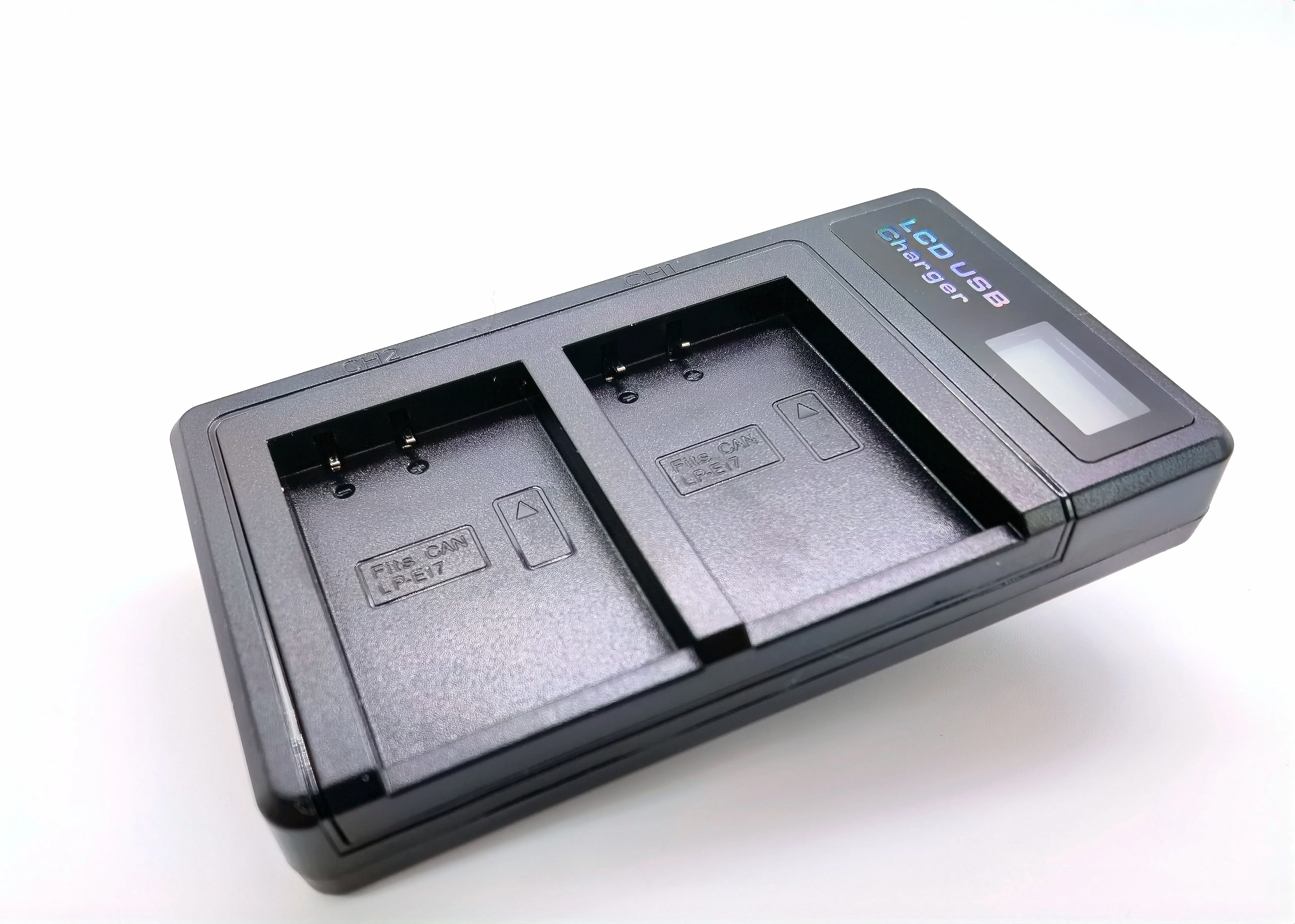 LPE17 LP E17 LP-E17 카메라 LCD USB 듀얼 충전기, 캐논 EOS 200D M3 M6 750D 760D T6i T6s 800D 8000D 키스 X8i 충전기