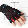 Outdoor Sport Gloves for Men Women Wrist Guard Fitness Gym Cycling Hiking Boxing Exercise Training Workout Long Wrist Fingerless 2