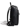 2025 Fashion New Brand Natural Cowskin Genuine Leather Men's Backpack Large Capacity Shoolbag Boy Laptop Backpack Computer Bag 3