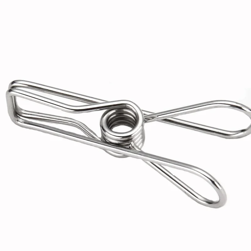 Stainless Steel Clips 6cm/6.5cm for clothes pegs,clothespins with hooks