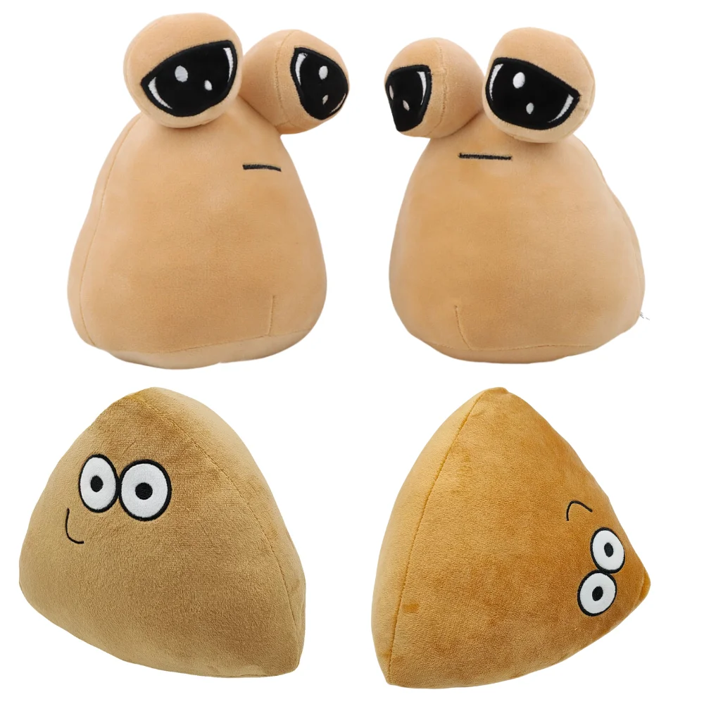 Peluche Alienígena Pou De 22 Cm – Juguete Suave De Terciopelo Para Niños Y Niñas, Regalo De Cumpleaños
