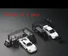 1:64 Combined Maintenance Ladder Garage Accessories Tool For Car Model Scene Parking Lot Stairs 4