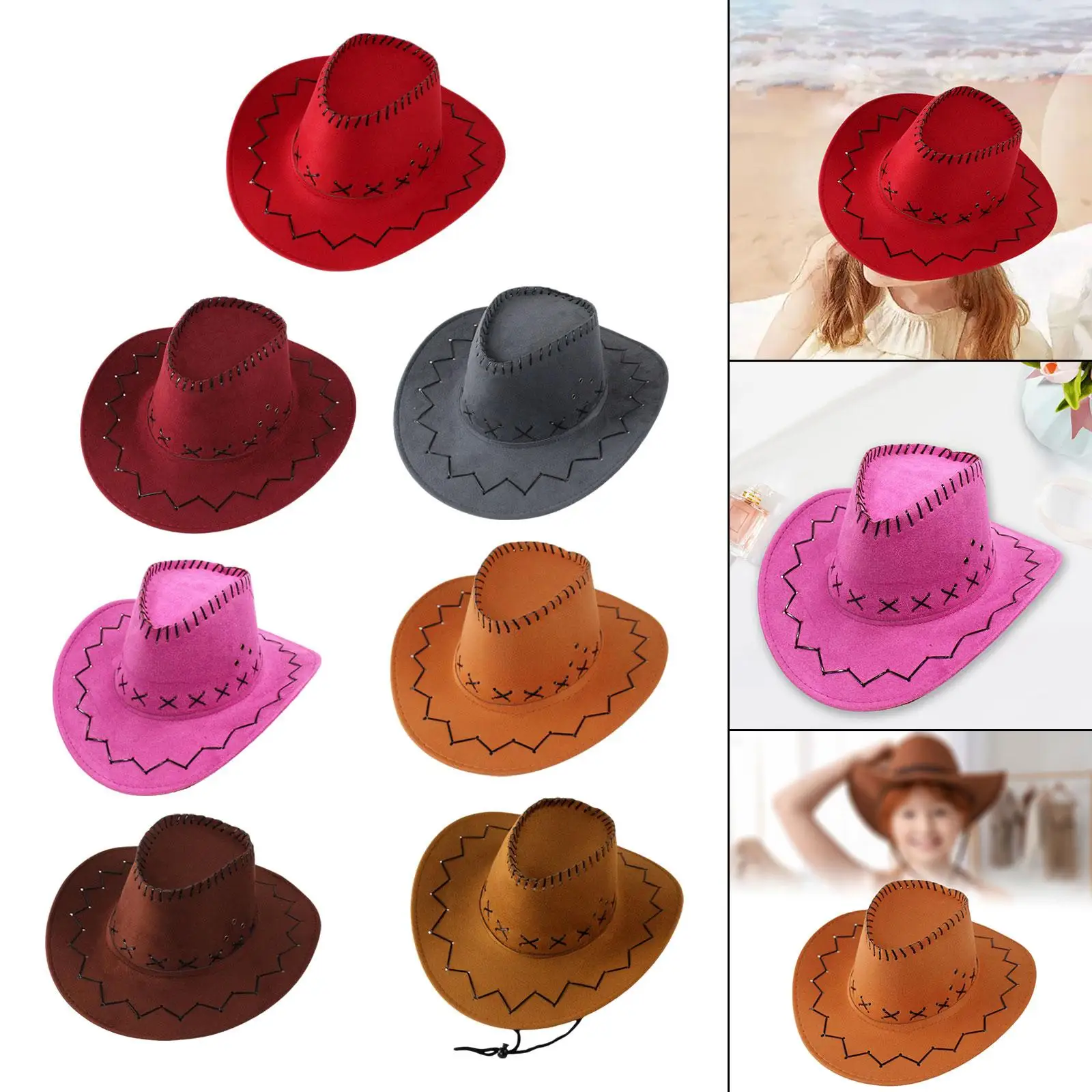 Cowboy Hat for Boys Kids Casual Sunshade Photo Props Summer Wide Brim Sunscreen Hat Sun Hat for Girls Boys Rodeo Festival Hiking Cowboy Hat for Boys Kids Casual Sunshade Photo Props Summer Wide Brim Sunscreen Hat Sun Hat for Girls Boys Rodeo Festival Hiking