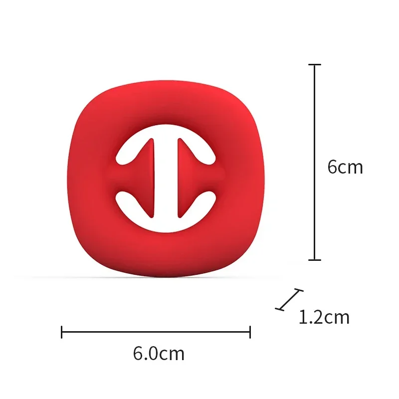 1pcs Adult Child Simple Dimple Stress Toys Decompression Pop Hand Grips Anti Stress Finger Hand Grip Reliever Fidget Toy
