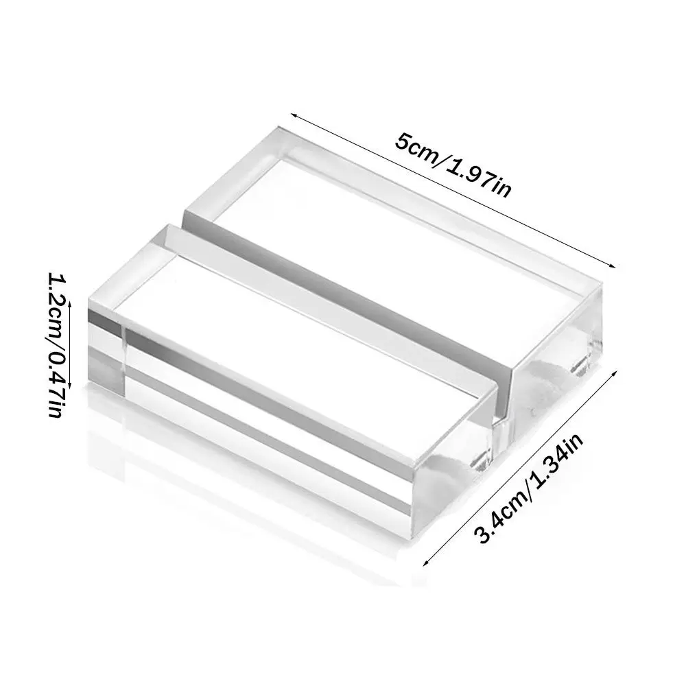 Acrylic Stands Place Card Holders Table Number Stands for Table Wedding Photos Office Home Decor