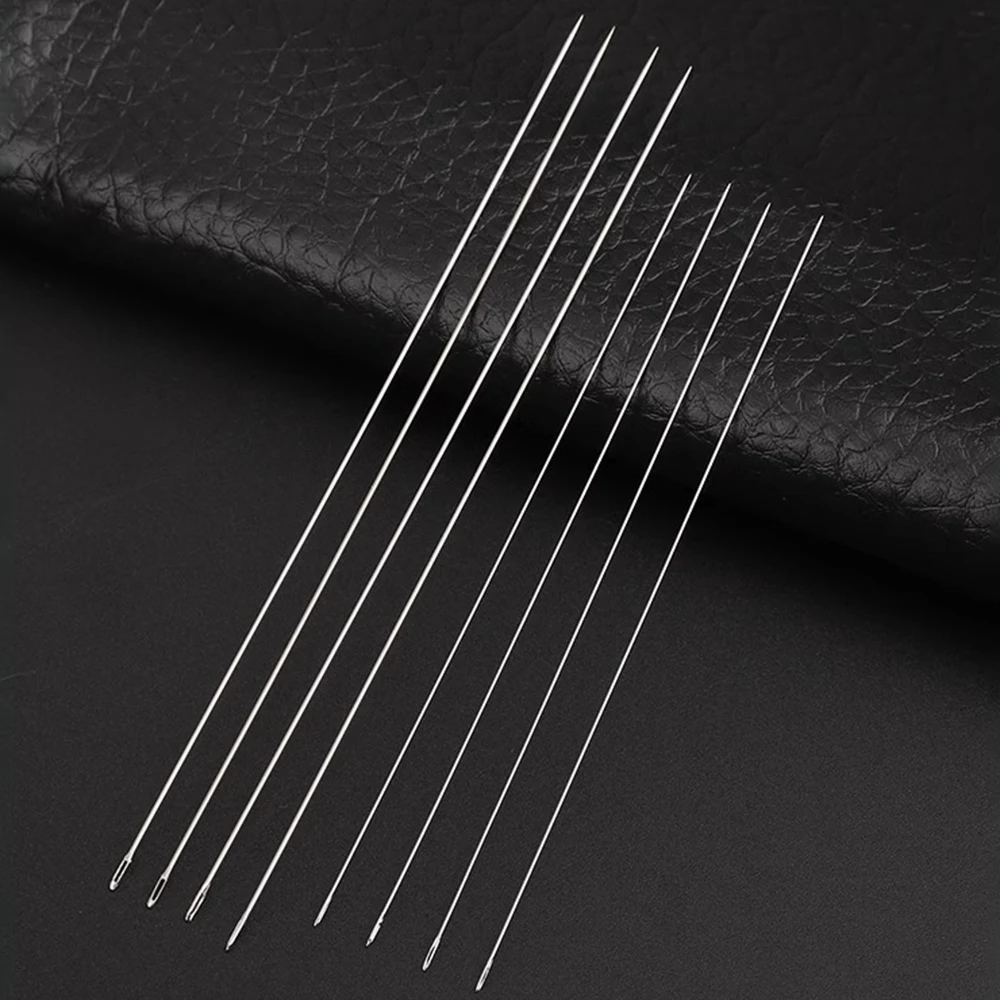 Beading needle 30PCS metal beading needles for beads 40/55/80/100/120MM jewelry bracelet necklace making pins cord DIY tool