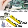 300W/500W Temp Control Portable Tin Melting Furnace Control Desoldering Bath Tool Adjustable Handheld Solder Pot Tin Melting 3