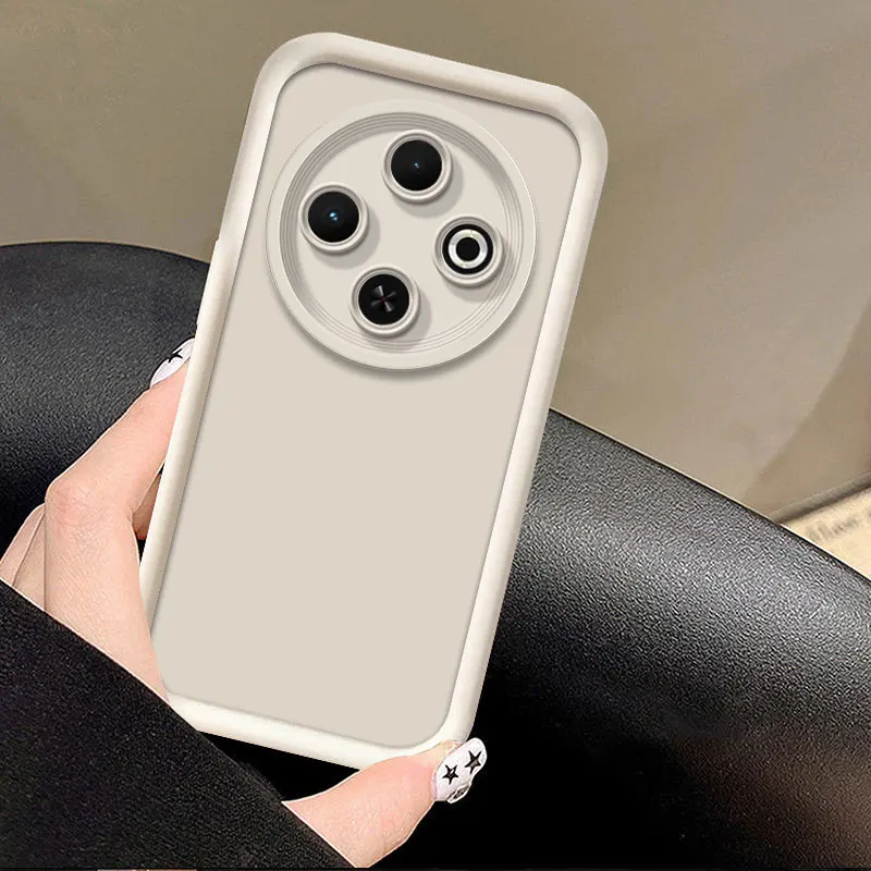 Enhanced Anti-Drop Silicone Back Cover with Fashion Bumper Design