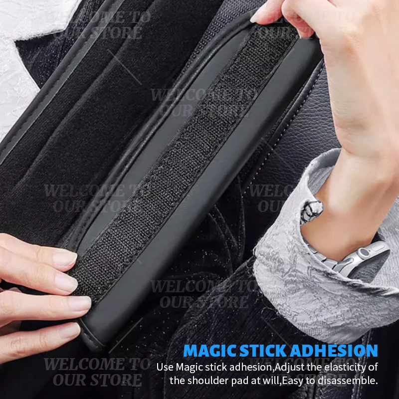 Car Interior Type R Type S Emblem Seat Belt Cover 2pcs Safety Belt Shoulder Protector Mats For Honda Civic Accord Fit GK5 Vezel seat belt covers
