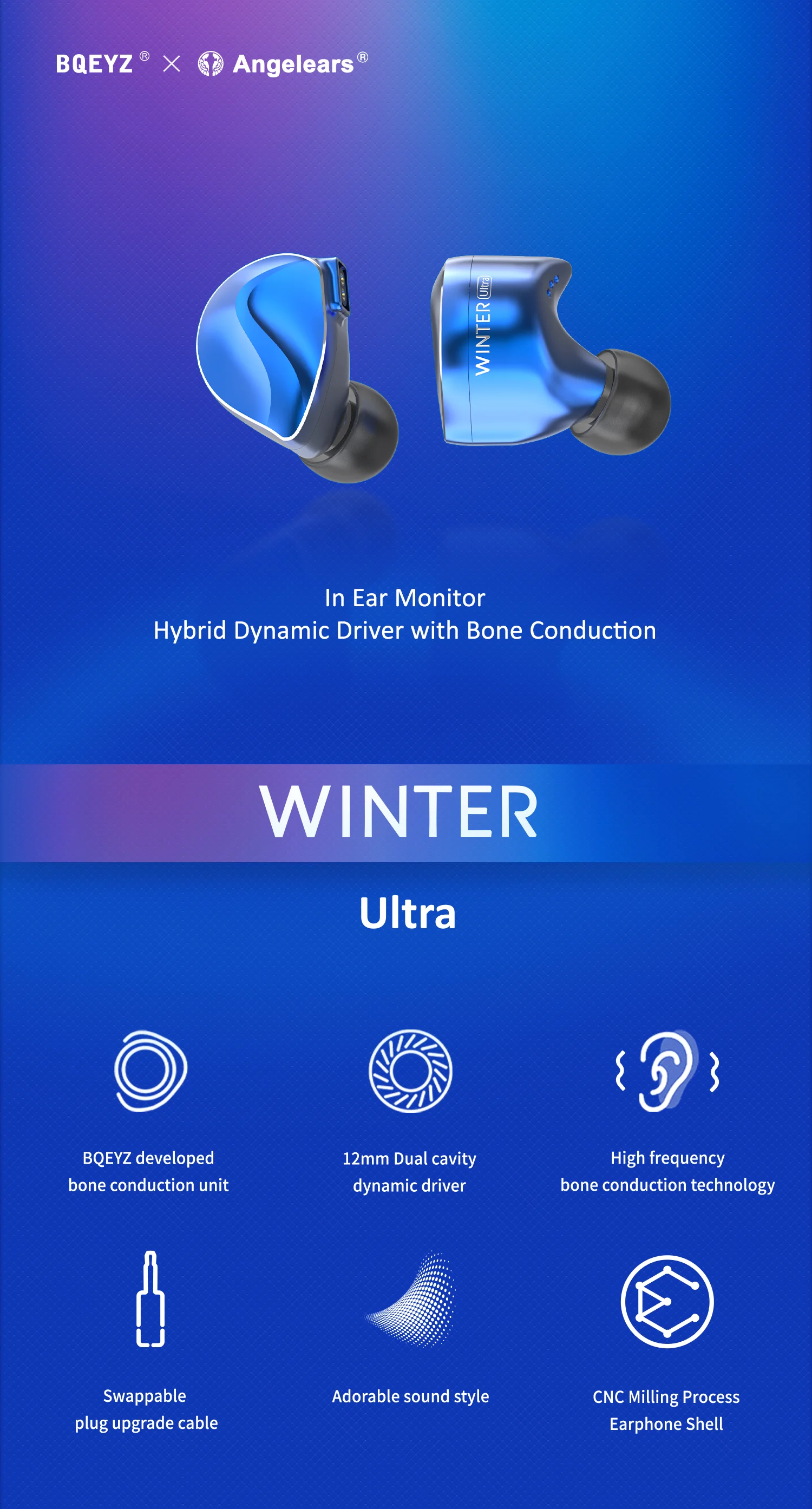 BQEYZ Winter Ultra (BQEYZ earphone in-Ear HiFi Ultra HiFi BQEYZ Winter Ultra (BQEYZ earphone in-Ear HiFi Ultra HiFi