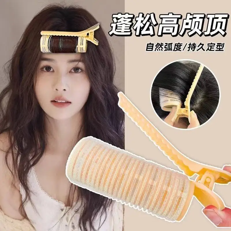 Lazy Hair Rollers Air Bangs Curling Rollers Fluffy Styling Clips curling Irons overnight heatless curler DIY hair styling tools