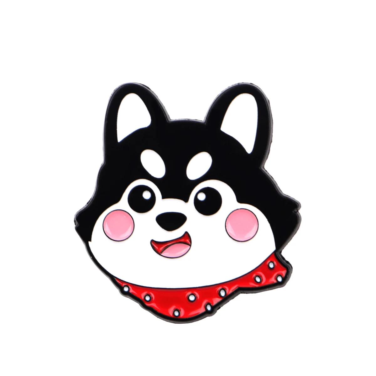 Adorable Cartoon Dog Enamel Pins - Fun Animal Brooches