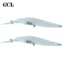

CCLTBA 20PCS Unpainted Minnow Fishing Lure 14CM 11.5G Hard Bait Blank Fishing Lure Customized Colors Jerkbait For Fishing