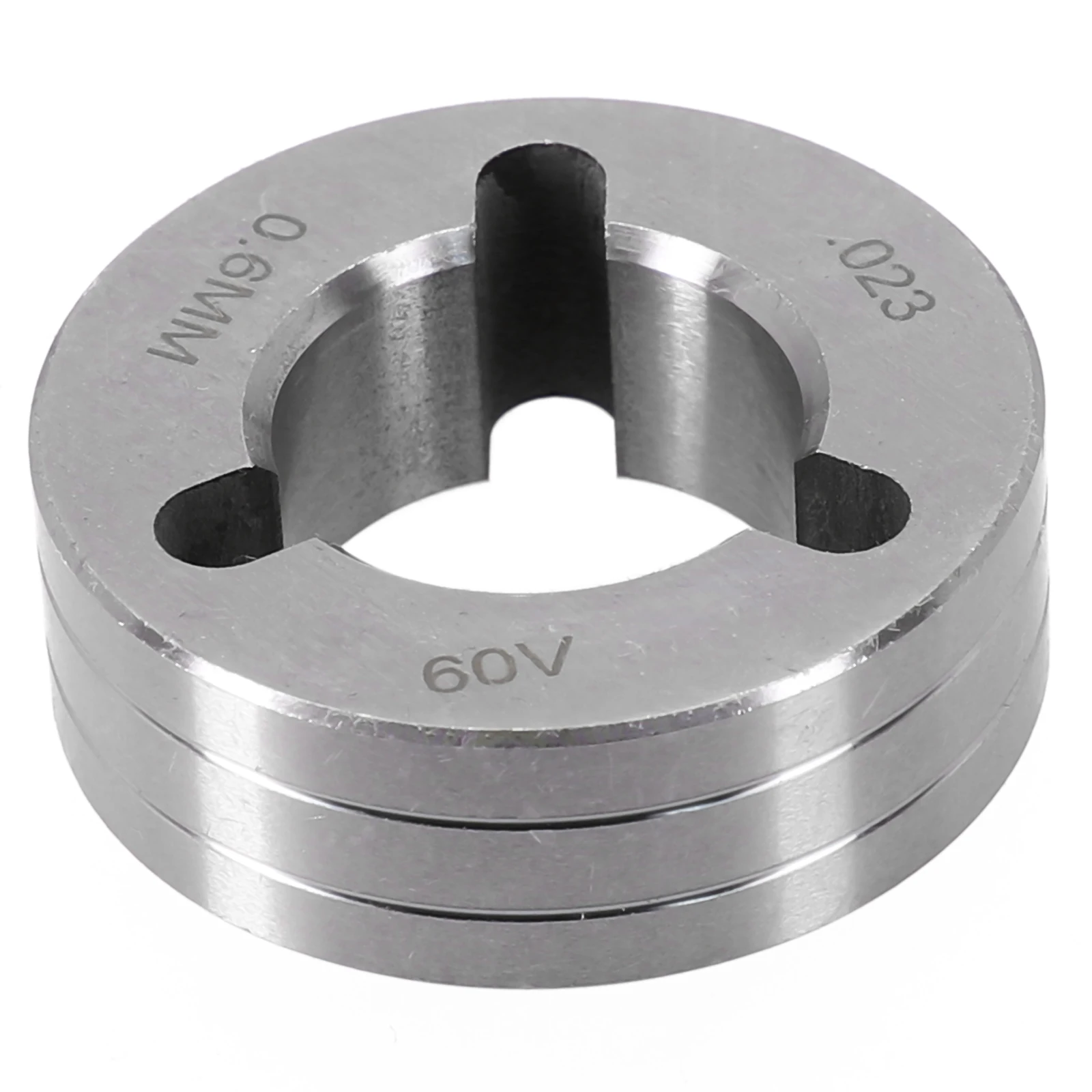 1 Pz Drive Rolls Zigrinato V Groove Per Miller Mig Welder Wire Feeder .030 .035 .045 Cuscinetto Acciaio Zigrinato Scanalatura Parti Di Saldatura