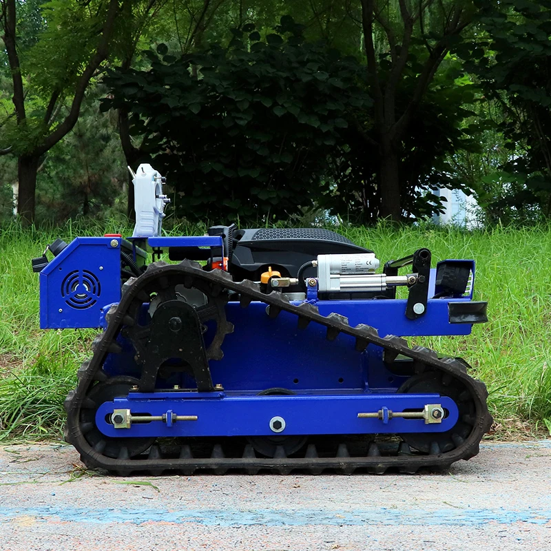 customized Factory lowest price Robot Lawn Mower Farm Gasoline Remote Control Mini Lawn Mower 4