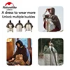 Naturehike New Autumn Spring Sleeping Bag Waterproof Hooded Cloak Oversize Coat Multifunctional Thermal Accessories 2 in 1 2