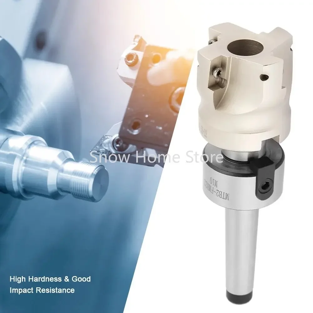 Inserts APMT1604 Fraise à Face MT3 FMB22 Extension 400R - 10 Inserts Carbure CNC Outils Fraisage CNC Lourd