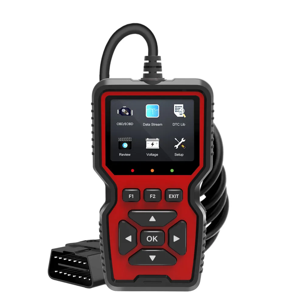 

V519 Automotive Diagnostic Tool OBD2 Scanner Code Reader Engine Fault Diagnosis Read Real-time Data Check Engine 12V-16V