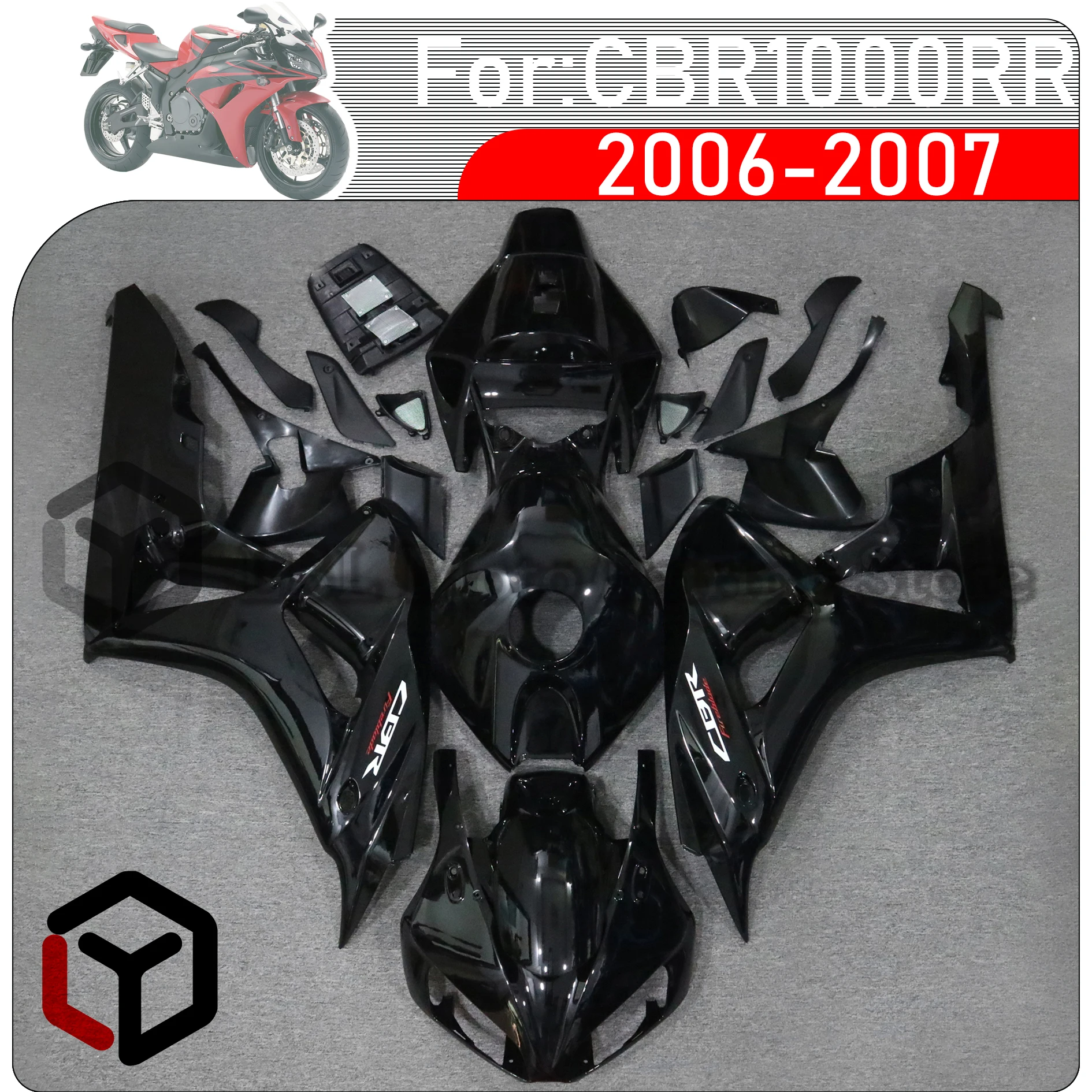 

Motorcycle Fairings Kit Fit For HONDA CBR1000RR CBR 1000RR 2006 2007 Bodywork Set High Quality ABS Injection Full Fairing