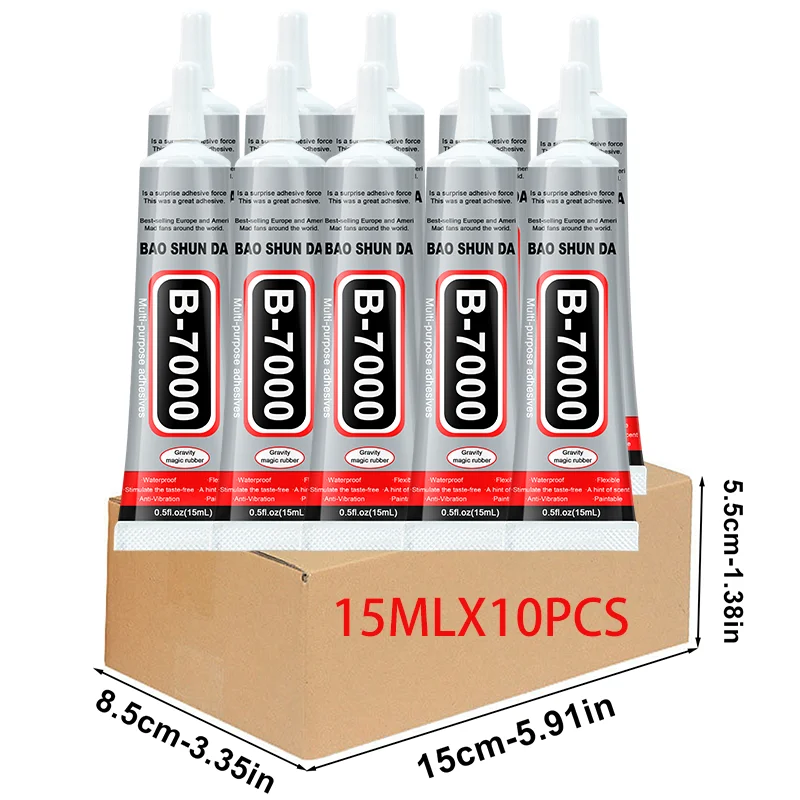 High-Strength Waterproof Adhesive for Mobile Phones, Universal Glass Bonding Agent, Fast-Acting Glue (Available in 15/25/50/110ml)