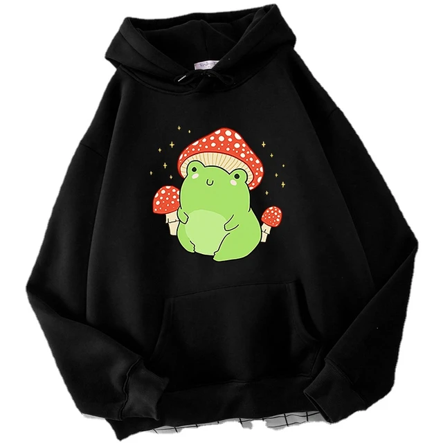 Cute Men's Sweatshirts | Men's Harajuku Clothes | Frog Pattern Hoodie |  Clothes Frog Men - Hoodies u0026 Sweatshirts - Aliexpress
