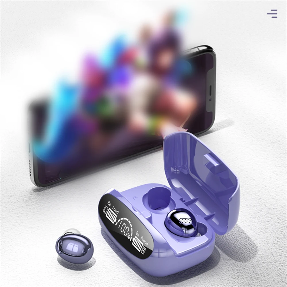 Беспроводная гарнитура с высокой емкостью аккумулятора, высокая внешность, высокое качество, Лидер продаж, модная Высококачественная игровая гарнитура, трендовая Tws гарнитура