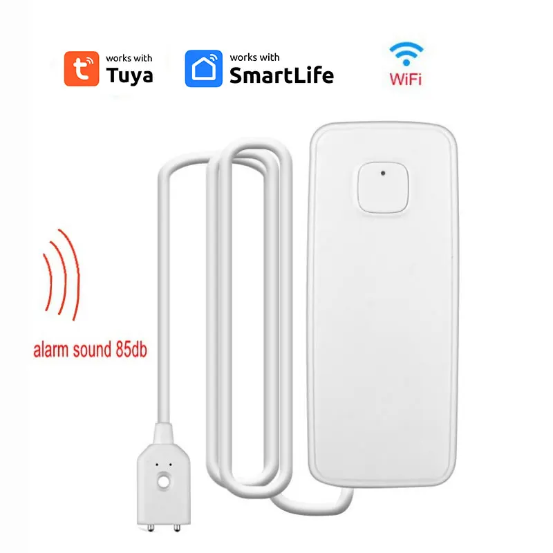 

Tuya Smart Water Level Alarm WIFI Mobile Phone Intelligent Control Fully Automatic Water Leak Alarm For Alexa Home