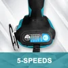 5-Speed Brushless Electric Screwdriver 1/4" Cordless Impact Screwdriver Electric Drill Driver For Makita 18V Battery(No Battery) 4