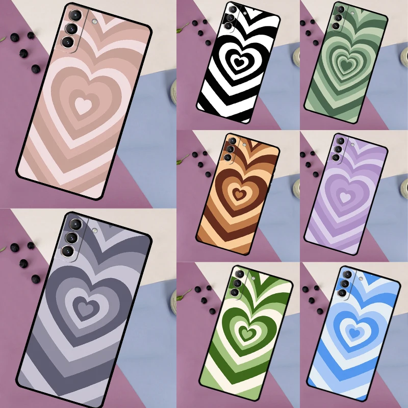 Custodia Per Latte Sage Green Coffee Love Heart Per Samsung Galaxy S24 S23 S22 Ultra S20 S21 Fe S8 S9 S10 Plus Nota 10 20 Ultra Cover