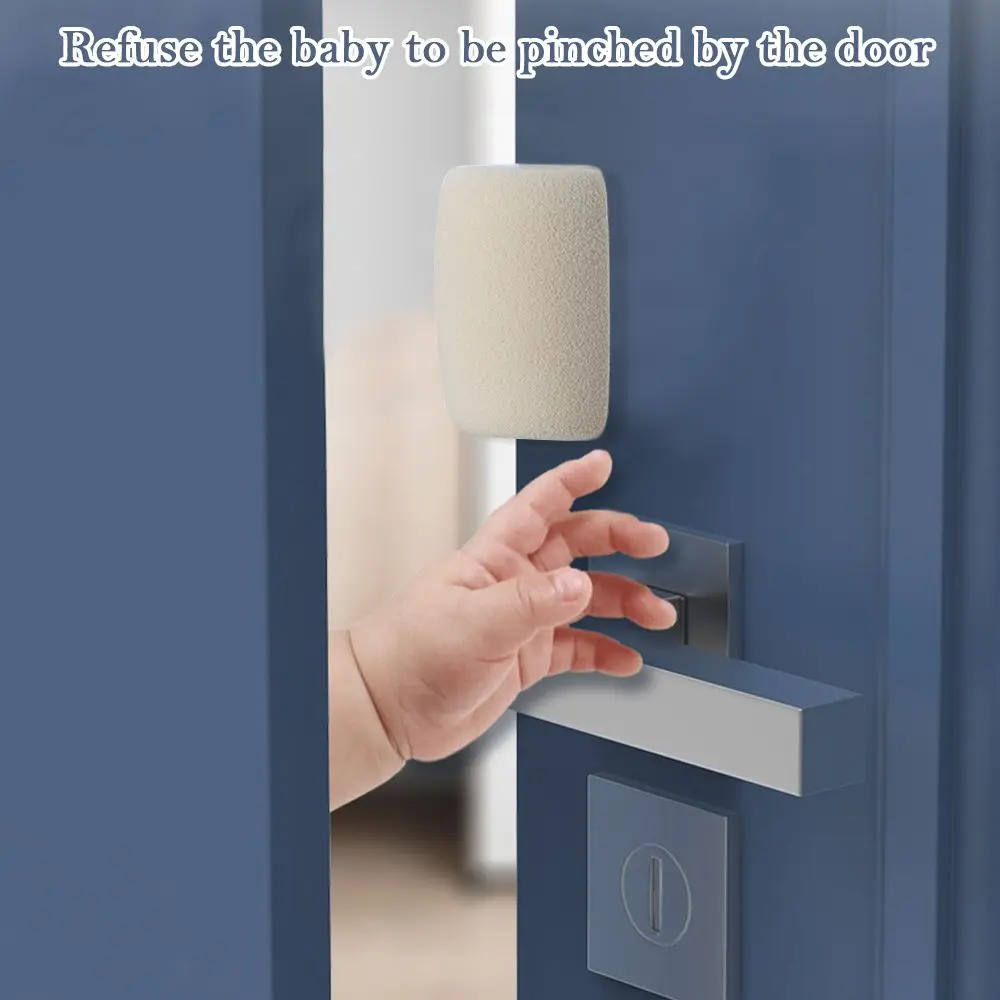 Baby Safety Locks Children Protection EVA C Shape Security Cabinet Locks Door Clip Kids Finger Safe Soft Foam Home Door Stopper