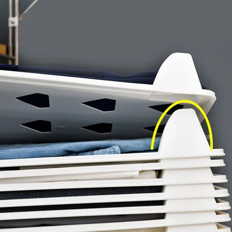 منظم ملابس قابل للطي ، لوح تي شيرت قابل للتكديس ،...