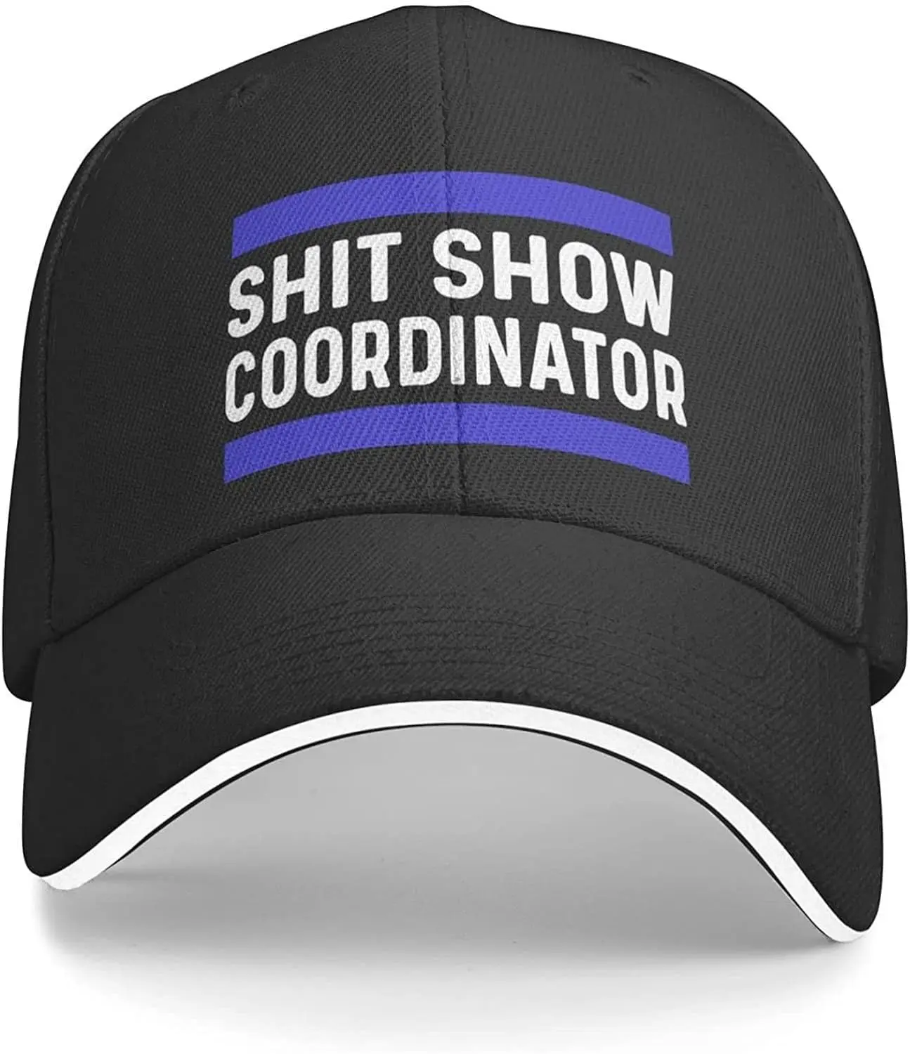 

Shit Show Coordinators Hat Women Baseball Caps Graphic Hat Black
