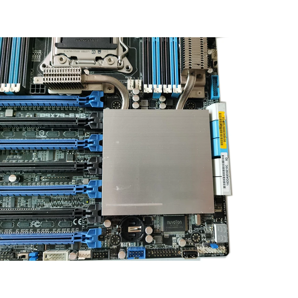 Asus P9X79-E WS X79 7PIN LGA2011 E5 V2 ATX 지원용 기존 워크스테이션 마더보드는 배송 전 100% 테스트를 지원합니다.