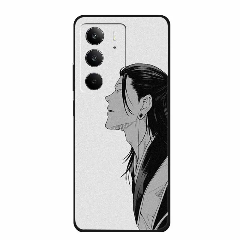 Fashion Black Silicone Soft Phone Case - Protective Back Cover