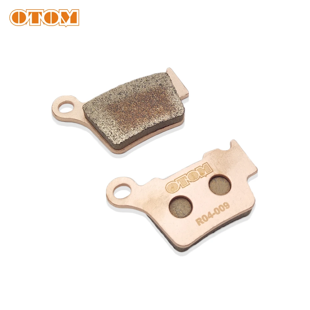 OTOM Motorcycle Rear Brake Pads Motocross Dirt Bike Copper Base Brake Disc R04 For KTM HUSQVARNA SXF EXC-F EXC-R EXC TC TE FC FE