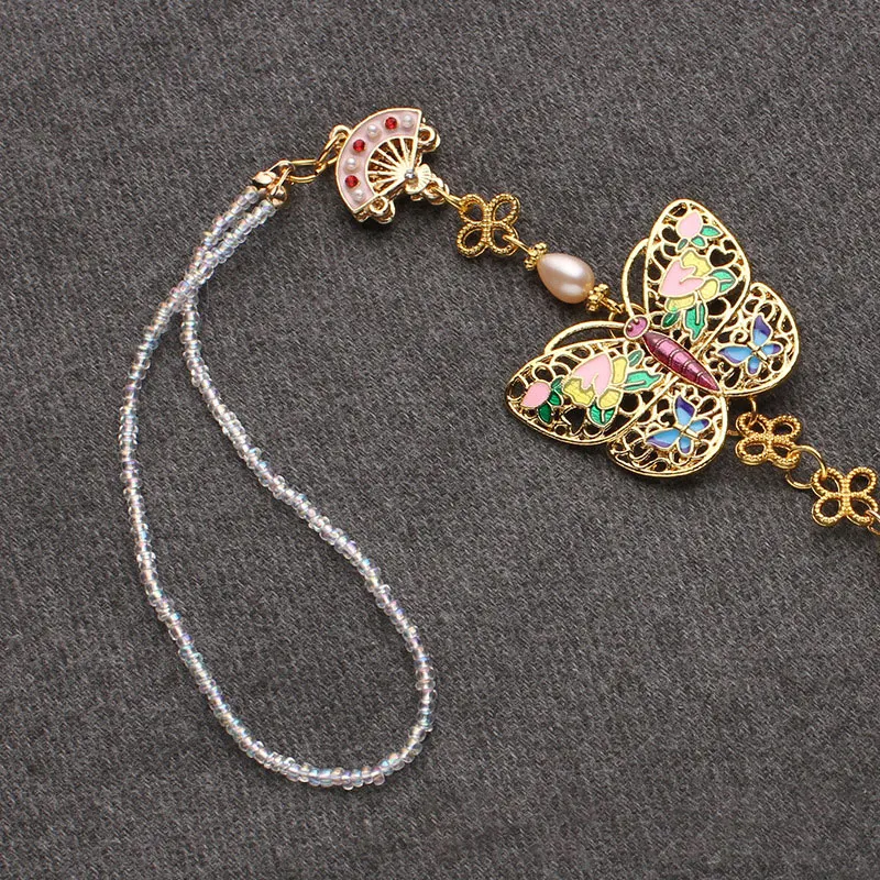 Ancient Tassel Waist Jade Chinese Hanfu Hanging Rope Silk Belt Palace Sash Waist Chain Ornament Jewelry Accessories Buckle Rope