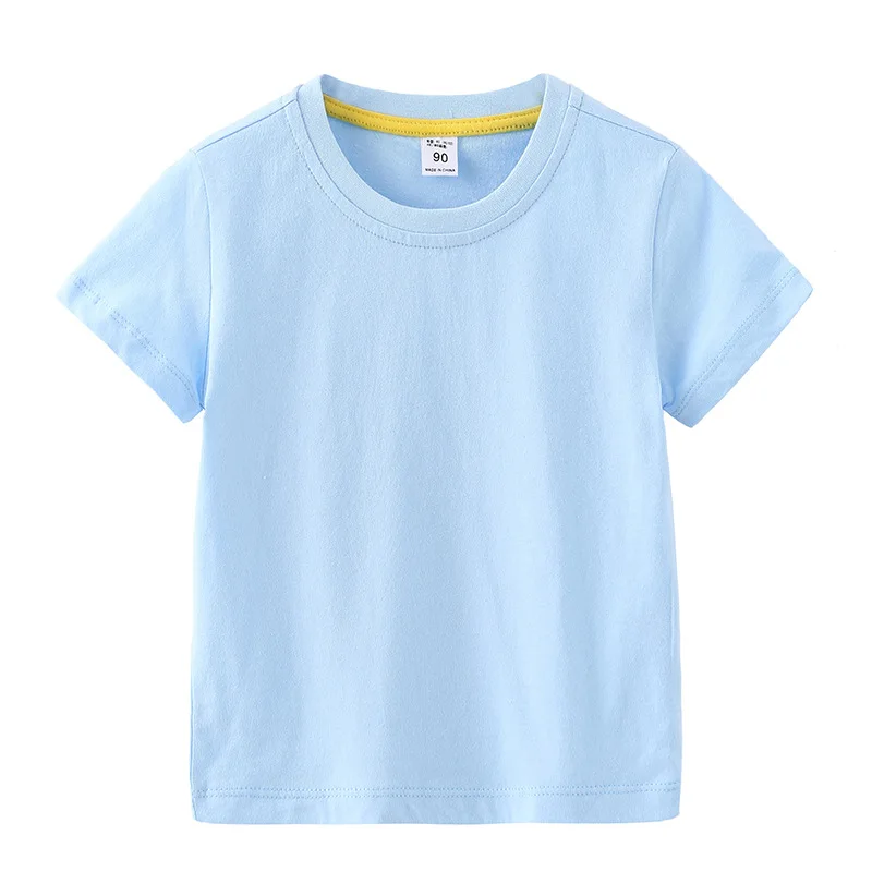 

ZWY2111 Kids T-shirts Girls Summer Boys Clothes Baby T Shirts Children Sleeve Clothing Character T-shirt Tee