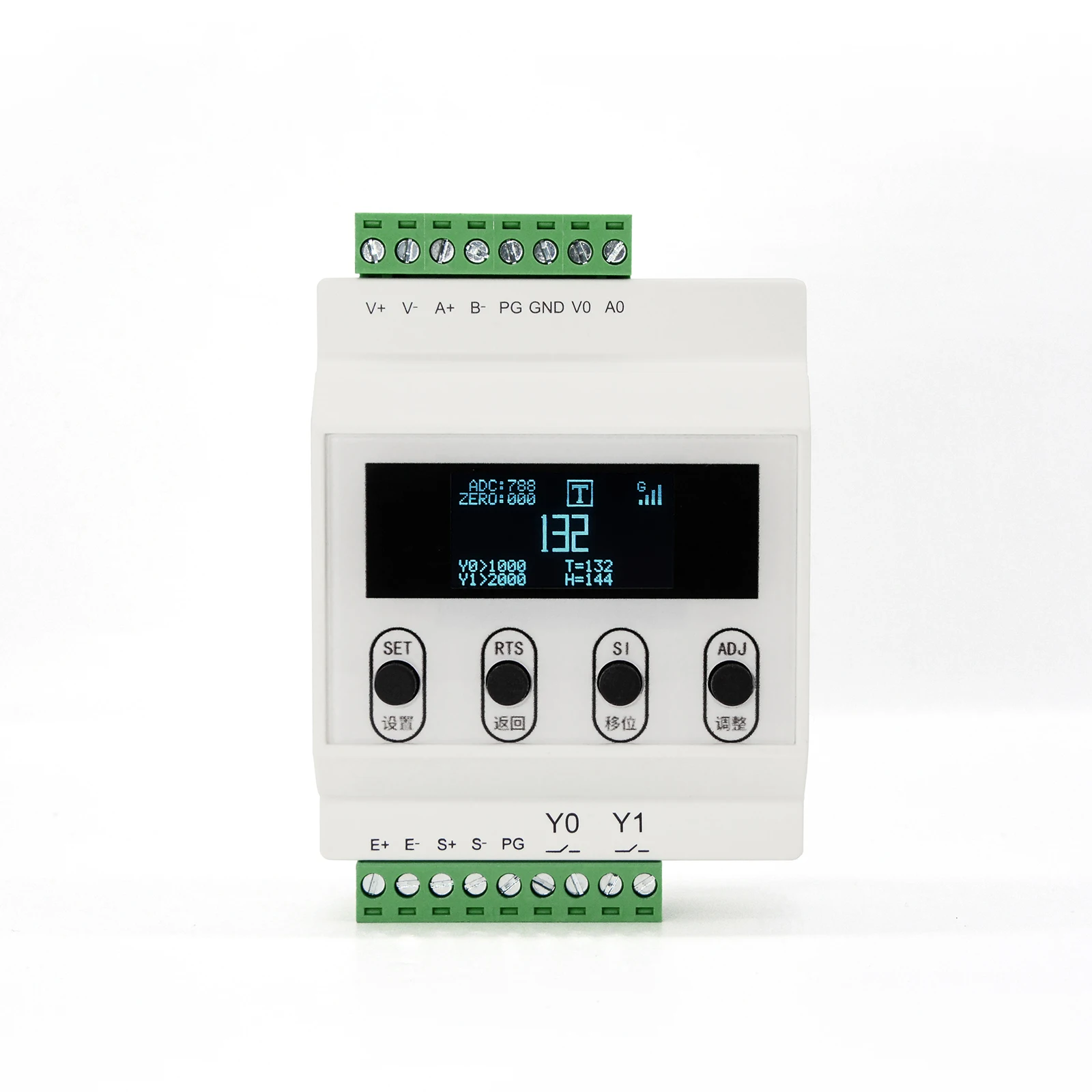 Test compression force weight pressure sensor, load sensor with display transmitter amplifier load cell 6kg10kg20kg40kg80kg