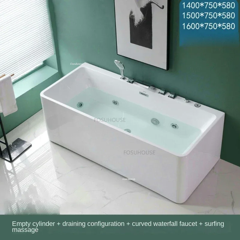 Modern Acrylic Bathtub Spa Tubs And Sauna Rooms Spa Bathtubs Sauna Rooms Bathtub Rectangle Comfortable Massage For Adult