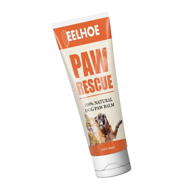 Pet Paw Balm Natural Dog Paw Repairing Balm Pet Care Soother For Cracked Paws 30ml Dog Cat Butter Nose Balm Moisturizer Cream And For Dogs