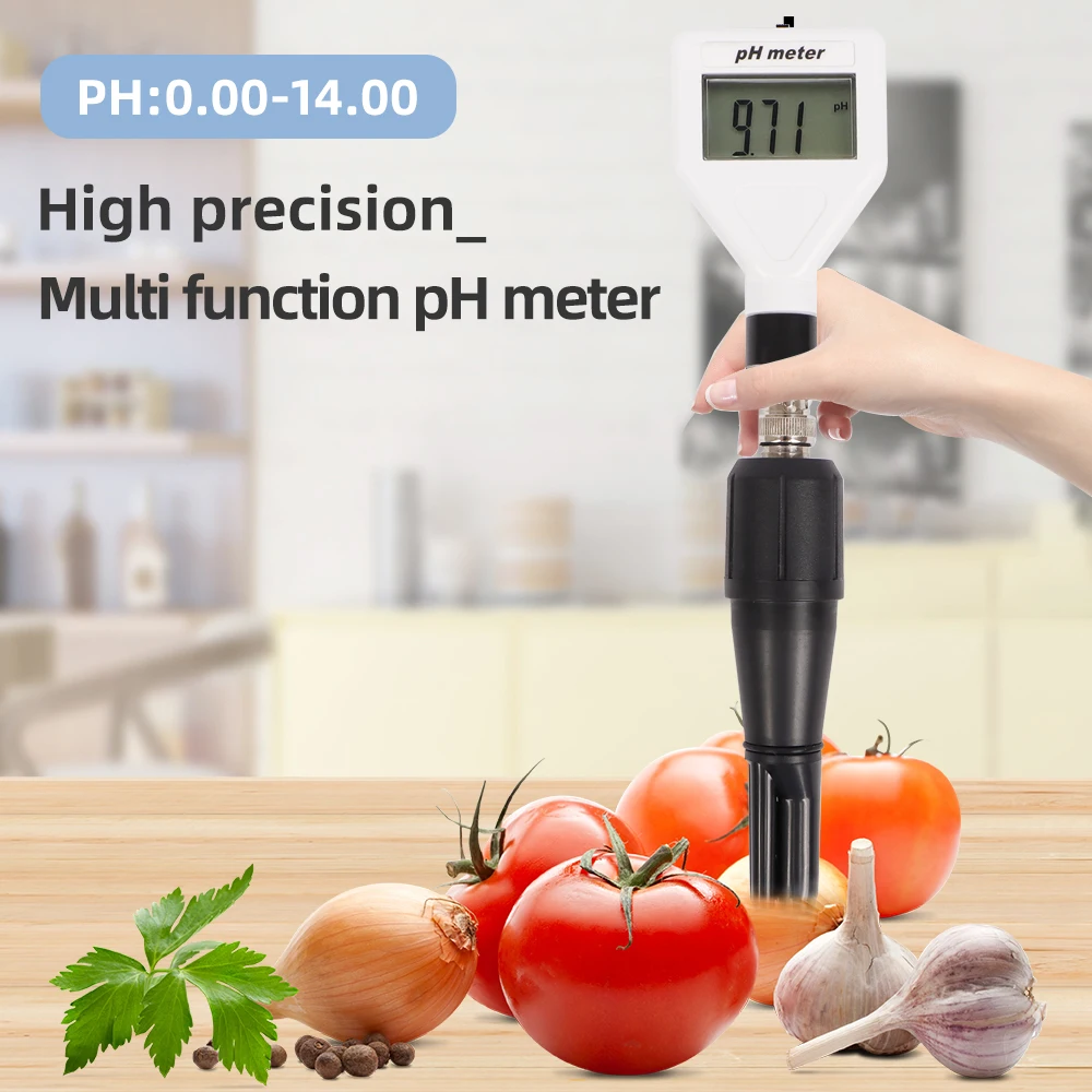 Digital PH Meter Pen Acidity Tester with LCD Display