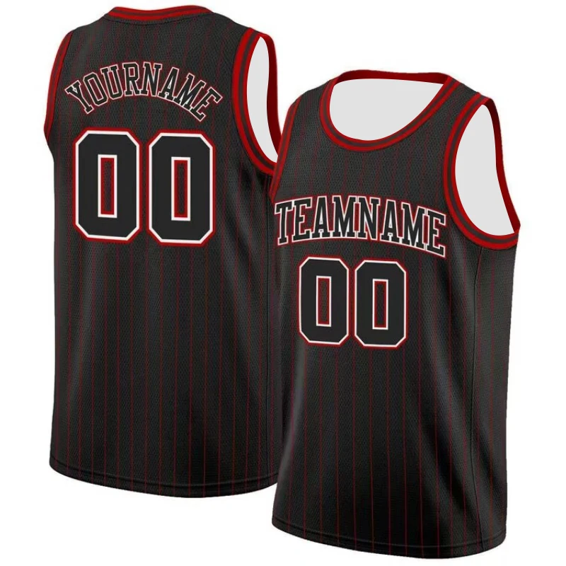 Men Basketball Jerseys Pinstripe Stitched Printed Basketball Uniform Mesh Breathable NO.00 Adult children's training jersey basketball jerseys
