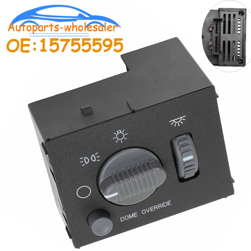 Fog Light Headlamp Dimmer Lamp Control Switch 15755595 DS-968 15738843 For